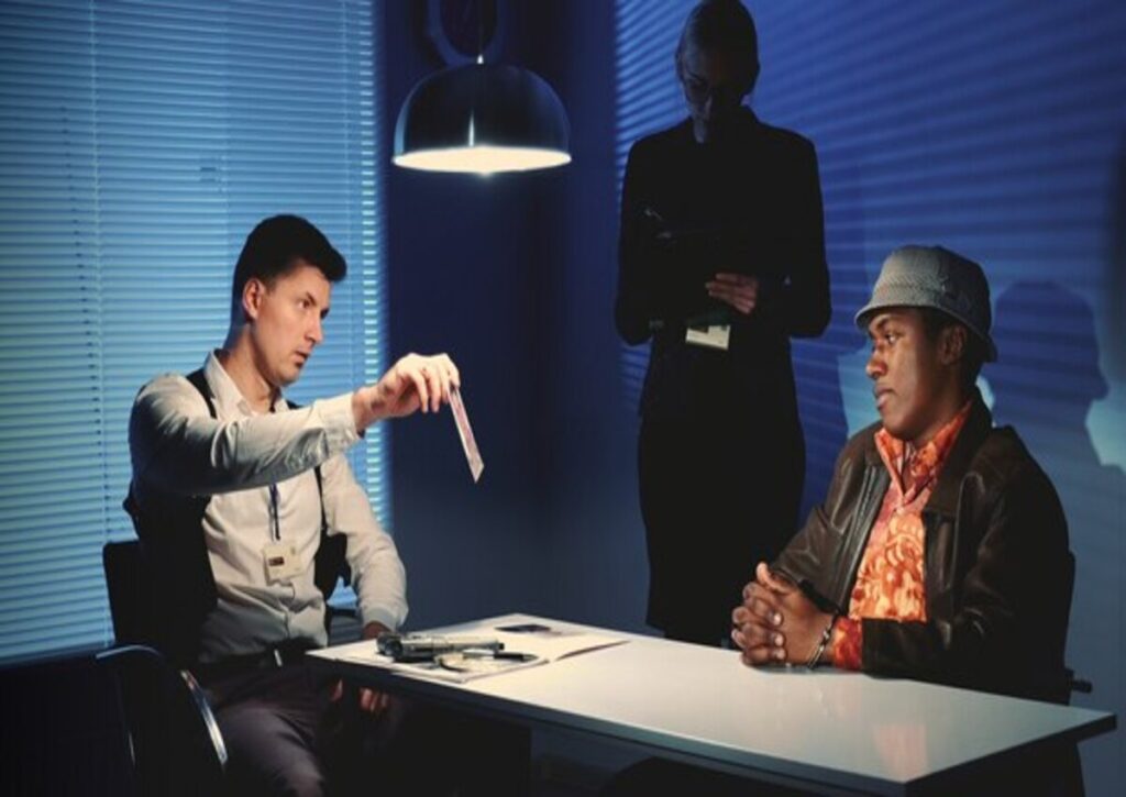 Police interrogations of a suspect leading to a false confession